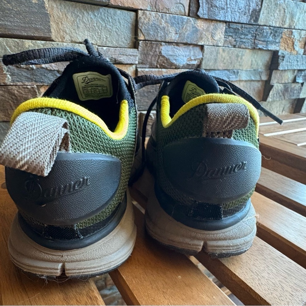 Women’s Danner Trail 2650 Campo Running Shoes - Gray and Green - Picture 6 of 7
